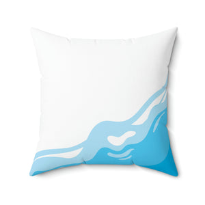 Blue Wave Outdoor Pillow