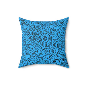 The Persian Swirl Outdoor Throw Pillow