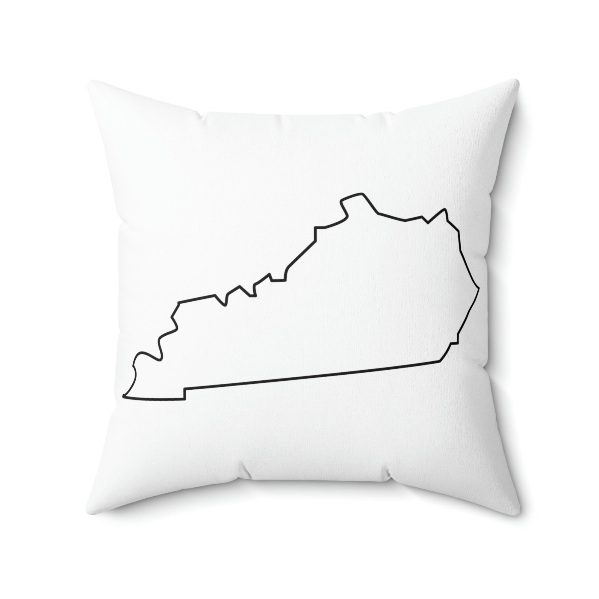 Kentucky Outline Outdoor Pillow