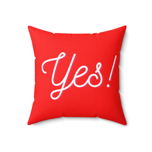 Yes No Outdoor Pillow