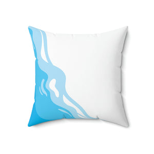 Blue Wave Outdoor Pillow