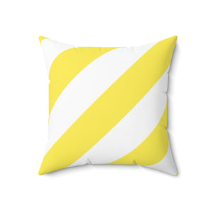 Yellow Cabana Stripe Outdoor Pillow