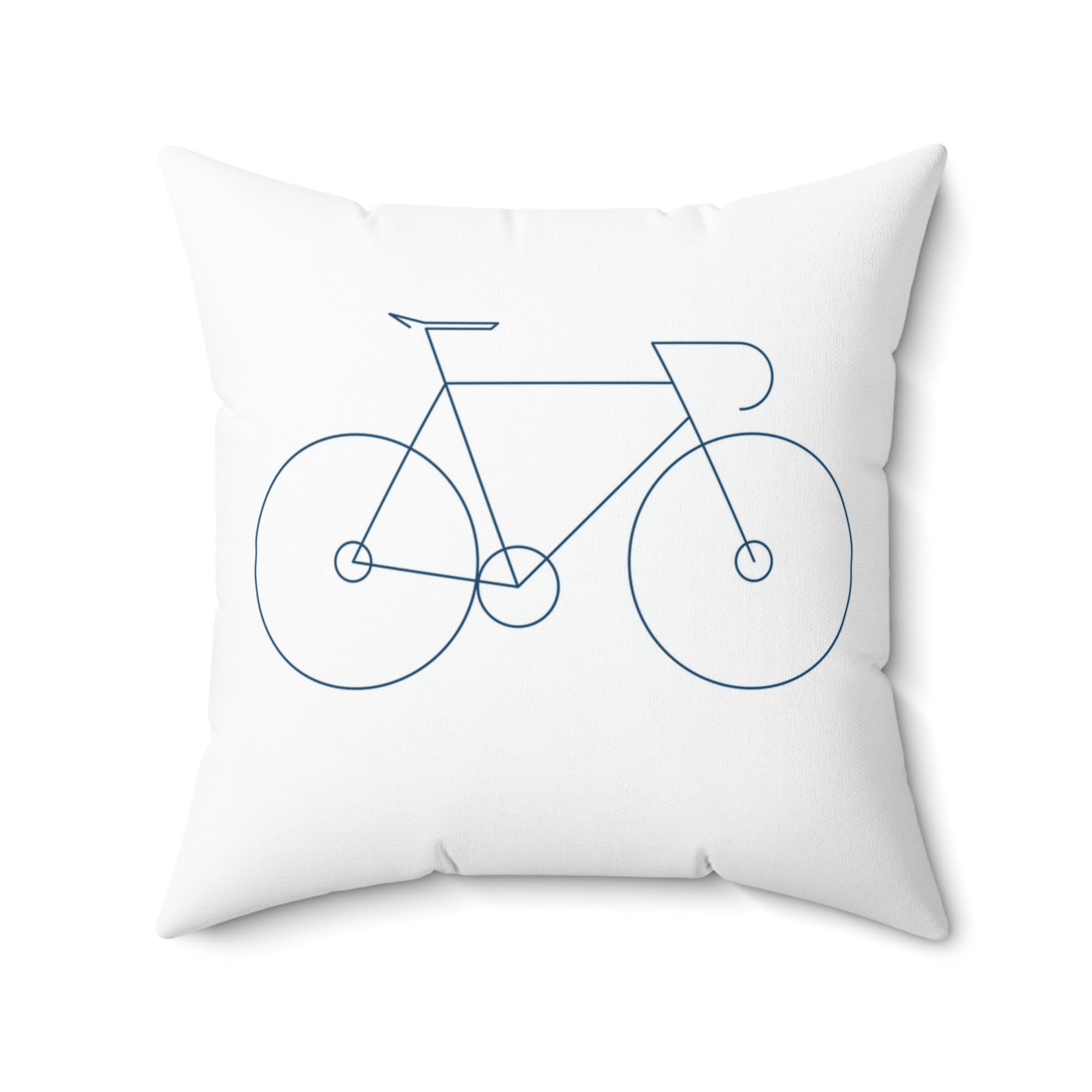 Road Bike Outdoor Pillow