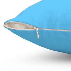 Sky Blue Outdoor Pillow