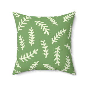 Tree Twigs Outdoor Throw Pillow