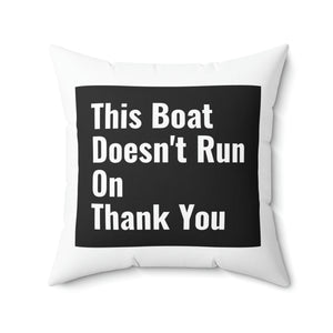 Boat Pillow Thank You