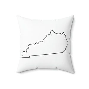 Kentucky Outline Outdoor Pillow