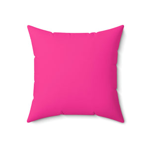 Hot Pink Outdoor Pillow