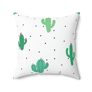 Cactus Pattern Simple Outdoor Pillow