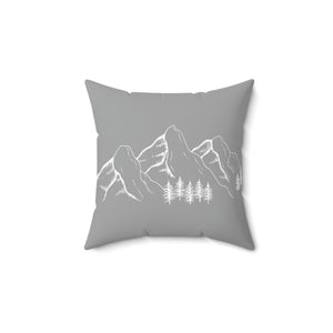 Mountain Outdoor Pillow