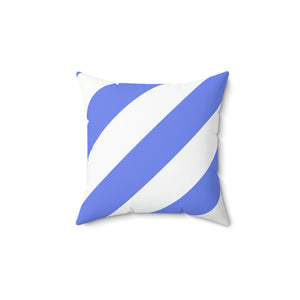 Blue Cabana Stripe Outdoor Pillow