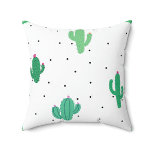 Cactus Pattern Simple Outdoor Pillow