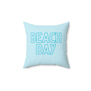 Beach Day Outdoor Throw Pillow