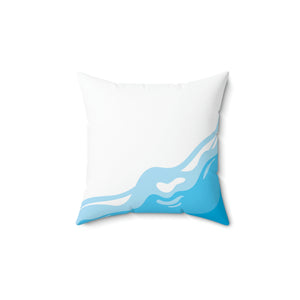 Blue Wave Outdoor Pillow