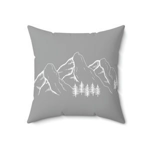 Mountain Outdoor Pillow