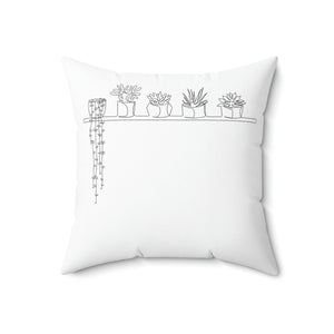 Succulents Outdoor Pillow