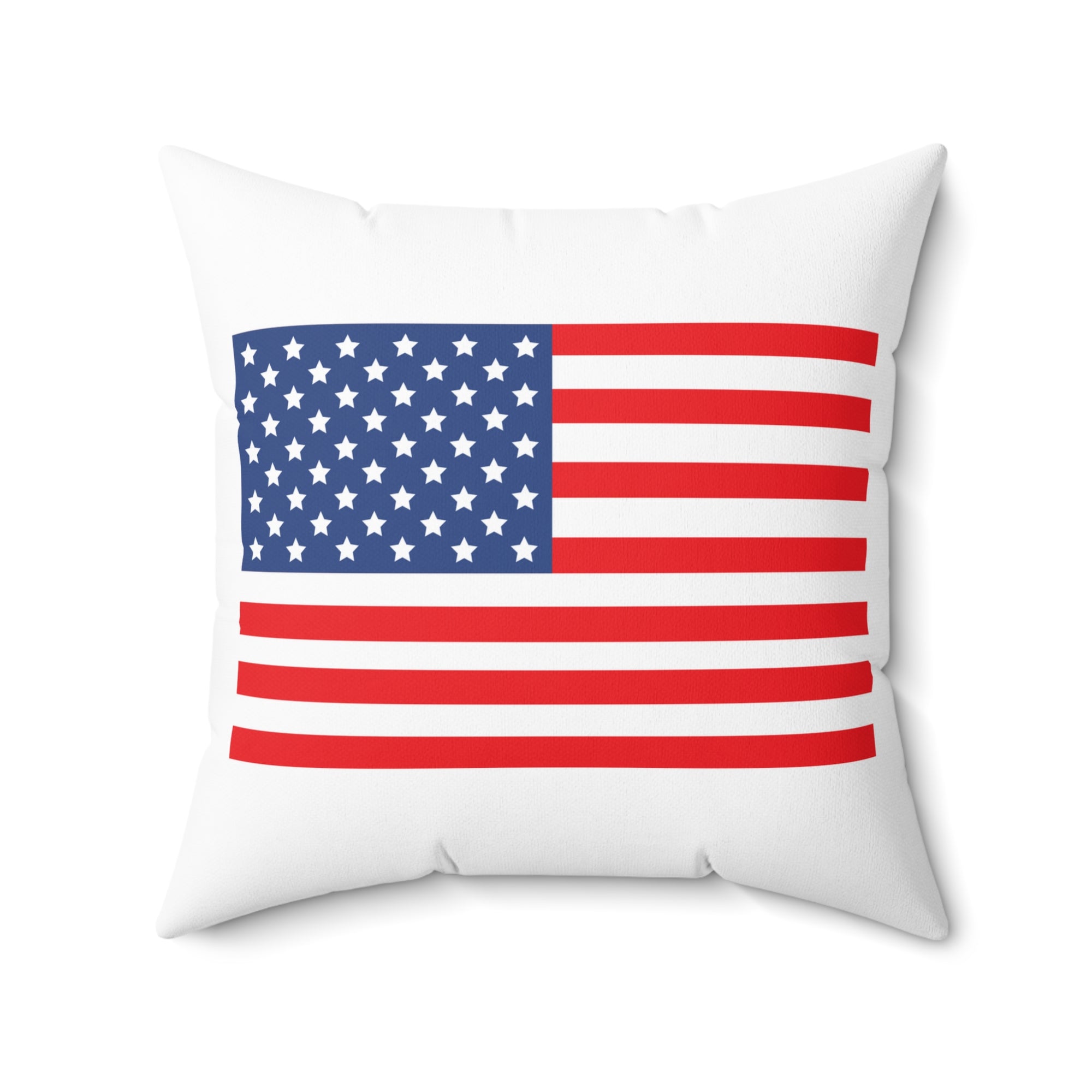 American Flag Outdoor Throw Pillow