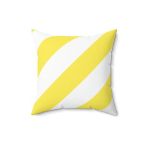 Yellow Cabana Stripe Outdoor Pillow