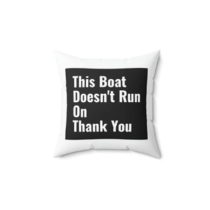 Boat Pillow Thank You