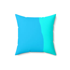 Blue Mix Outdoor Pillow