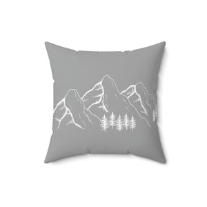 Mountain Outdoor Pillow