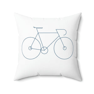 Road Bike Outdoor Pillow