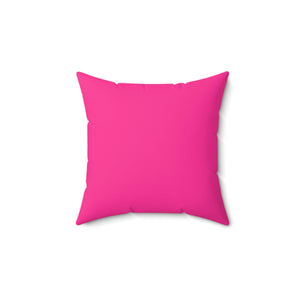 Hot Pink Outdoor Pillow