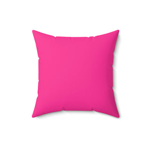 Hot Pink Outdoor Pillow