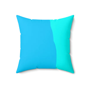 Blue Mix Outdoor Pillow