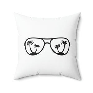 Sunglasses Outdoor Throw Pillow