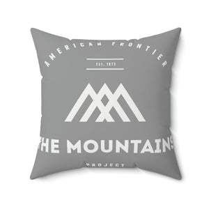 Mountains Project Outdoor Pillow