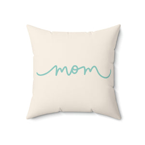 Mom Handwritten Outdoor Pillow