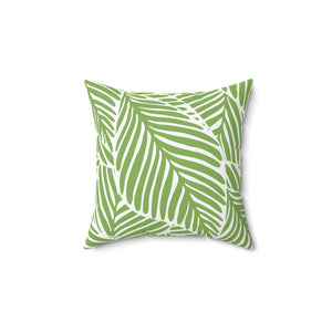 Big Leaf Outdoor Throw Pillow