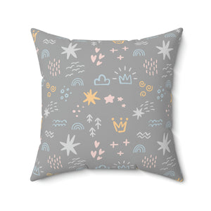 Boho Pattern Outdoor Pillow