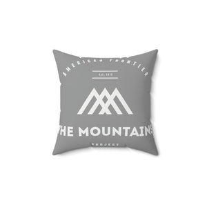 Mountains Project Outdoor Pillow