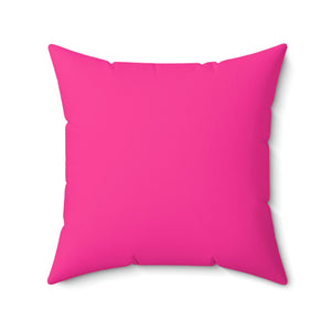 Hot Pink Outdoor Pillow