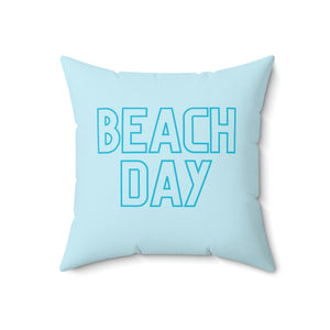 Beach Day Outdoor Throw Pillow