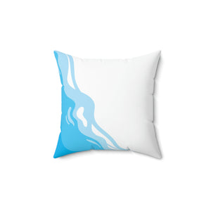 Blue Wave Outdoor Pillow