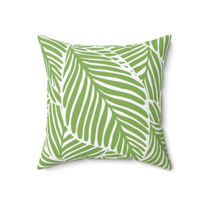 Big Leaf Outdoor Throw Pillow