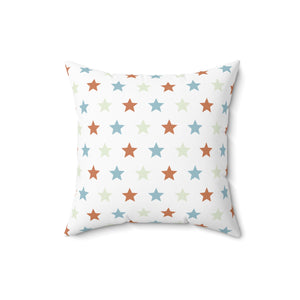 Modern Stars USA Outdoor Throw Pillow