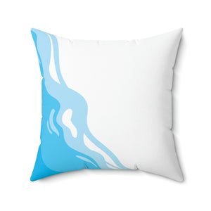 Blue Wave Outdoor Pillow