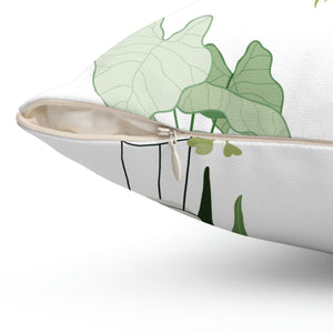 House Plants Outdoor Pillow