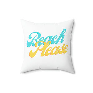 Beach Please Outdoor Pillow