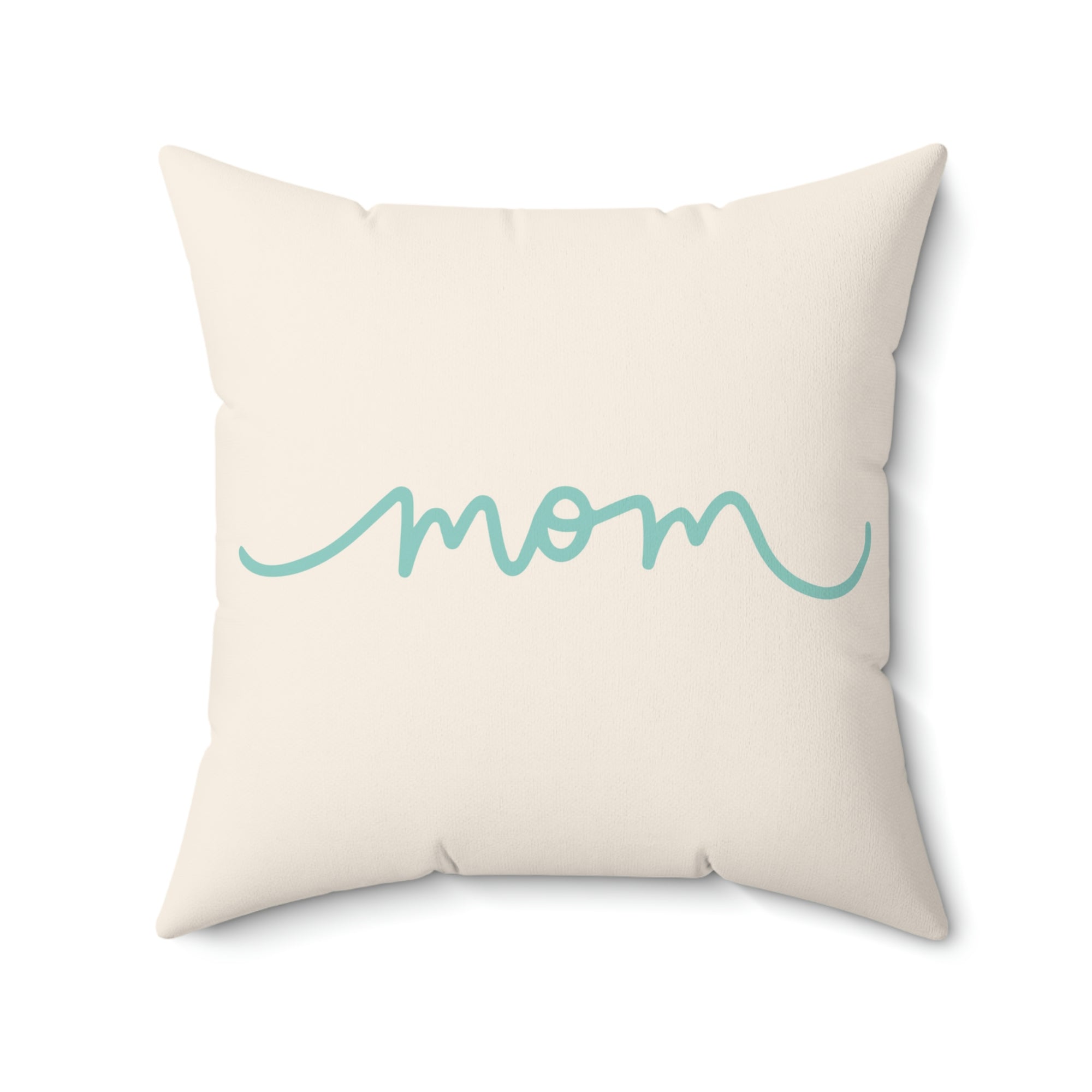 Mom Handwritten Outdoor Pillow