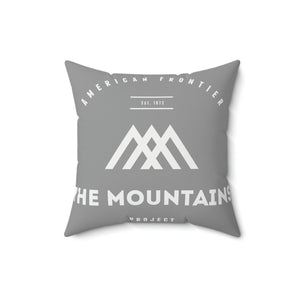 Mountains Project Outdoor Pillow