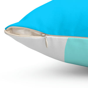 Blue Mix Outdoor Pillow