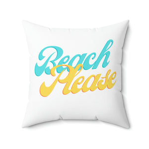 Beach Please Outdoor Pillow