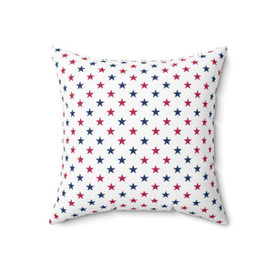 Small Stars USA Outdoor Throw Pillow