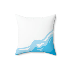 Blue Wave Outdoor Pillow