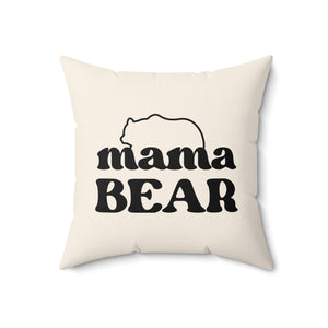 Mama Bear Outdoor Pillow